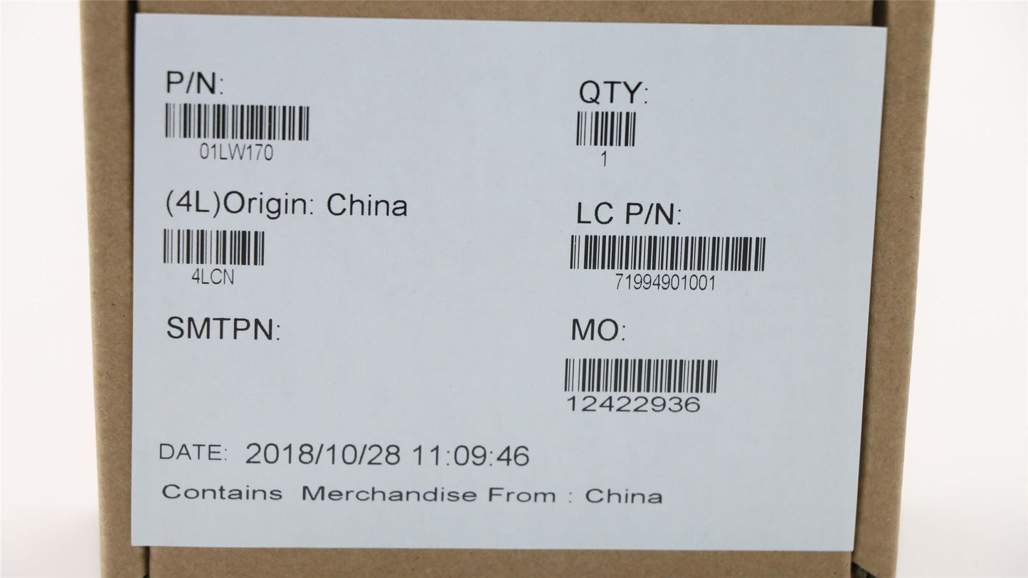 Lenovo FRU Kit EDP cable (w/Cam/Mic/LED) 01LW170
