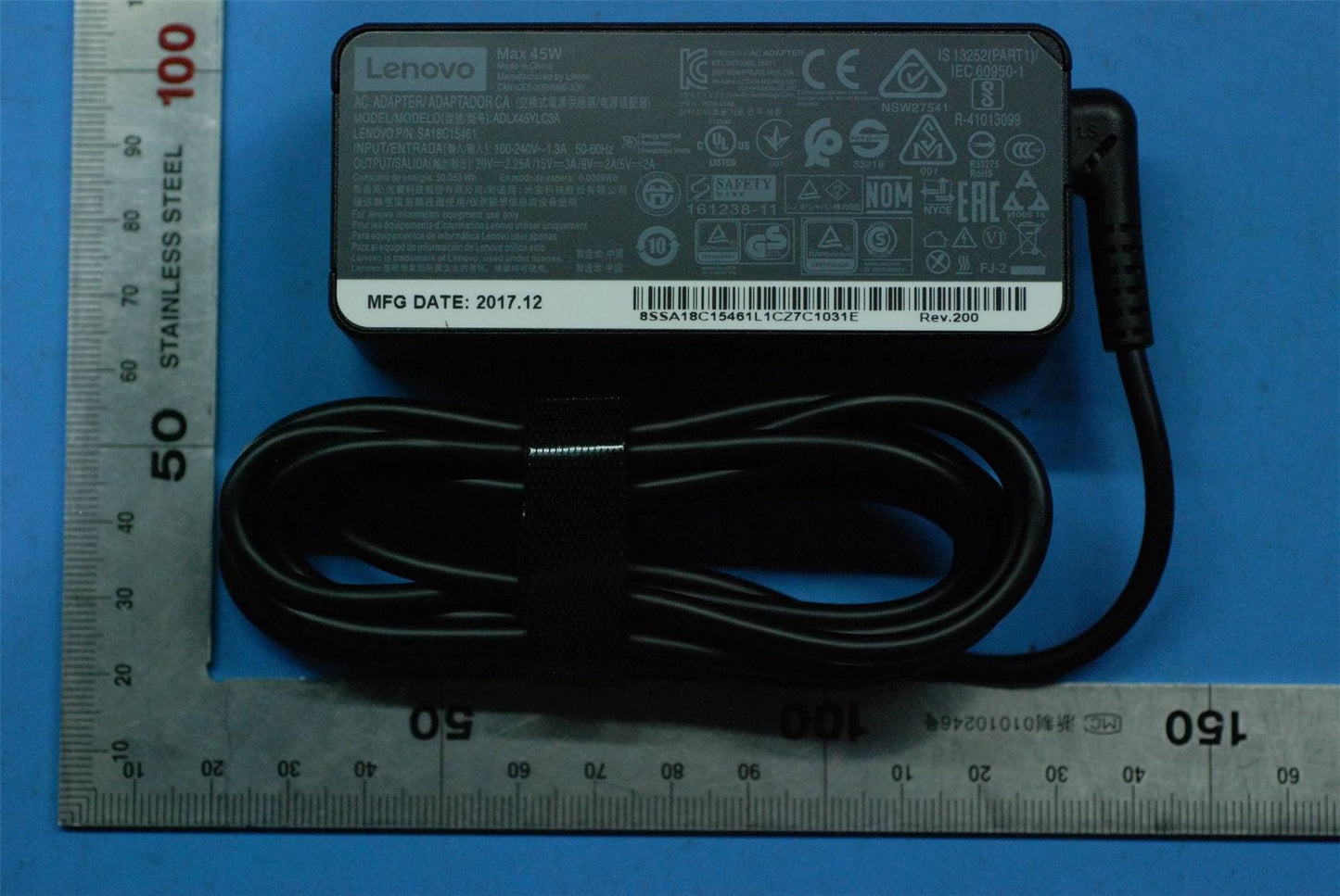 Lenovo AC Adapter;ADLX45YLC3A;PD 45W;Liteon SA18C15461