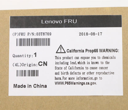 Lenovo 03T8769 MECHANICAL Front top card guide AS