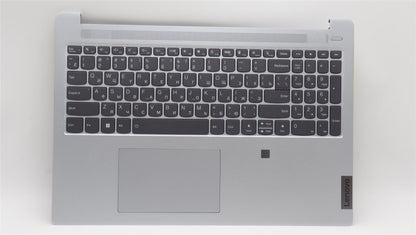 Lenovo IdeaPad 5 16ABR8 Palmrest Cover Touchpad Keyboard Russian 5CB1L11363