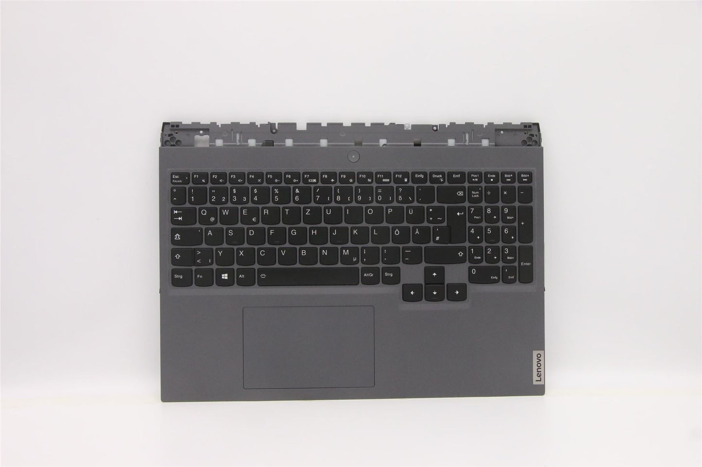 Lenovo Legion 5 16ITH6H Palmrest Cover Touchpad Keyboard German Grey 5CB1D05396