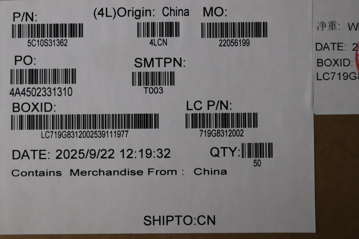 Lenovo L 83N3 M/B-TP/B CVILUX Cable 5C10S31362