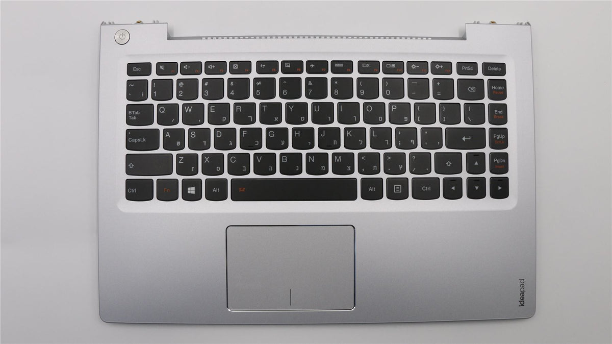 Lenovo LZ5 Upper Case Silver W/KB(BL)-HEB Hebrew Keyboard 90203501