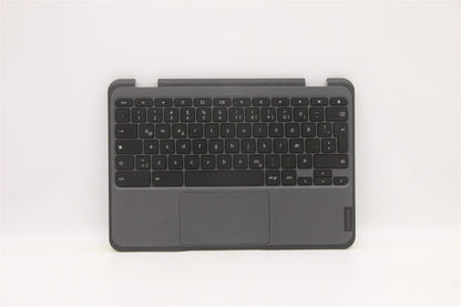 Lenovo Chromebook 300e Gen 3 Palmrest Touchpad Cover Keyboard Grey 5M11C94817