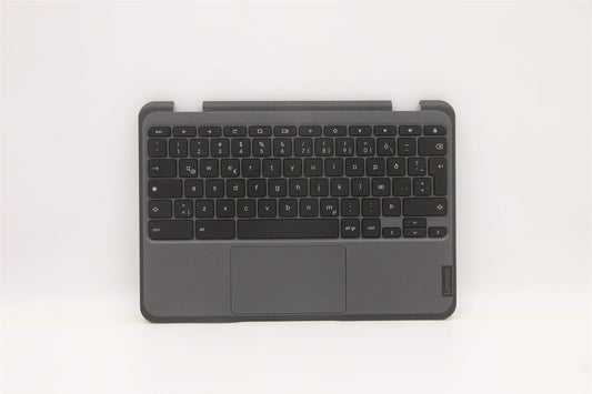 Lenovo Chromebook 300e Gen 3 Palmrest Touchpad Cover Keyboard Grey 5M11C94817