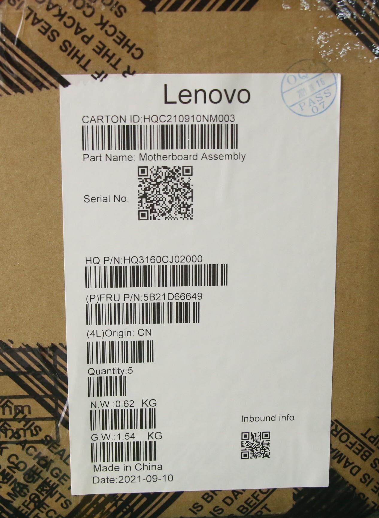 Lenovo Chromebook 15IJL6 Motherboard Mainboard UMA 4GB 5B21D66649