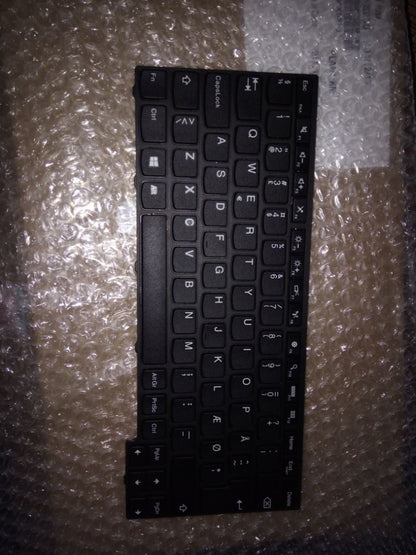 Genuine Lenovo ThinkPad Yoga 11e Keyboard Danish Black 04X6230