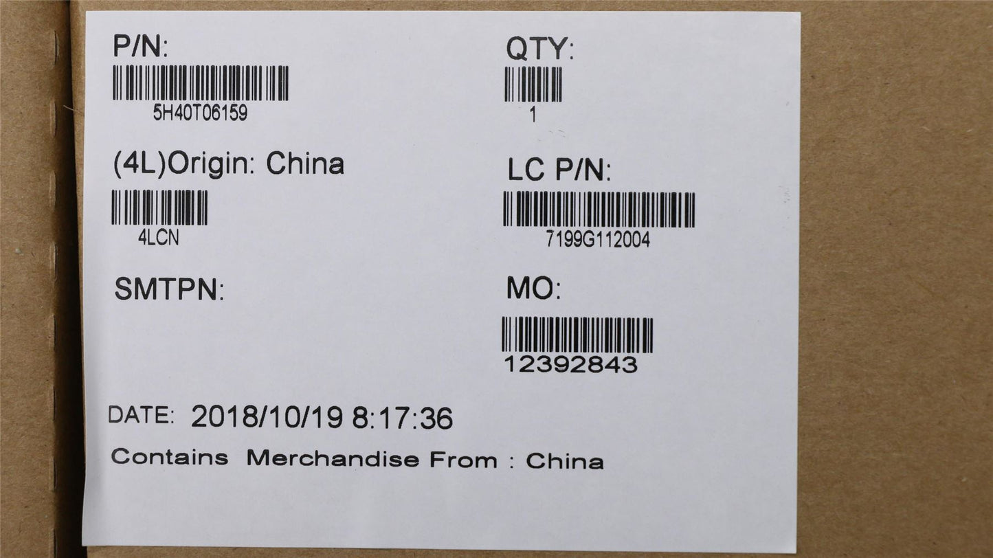 Lenovo Heatsink L 81FV DIS 144HZ1050TI 5H40T06159
