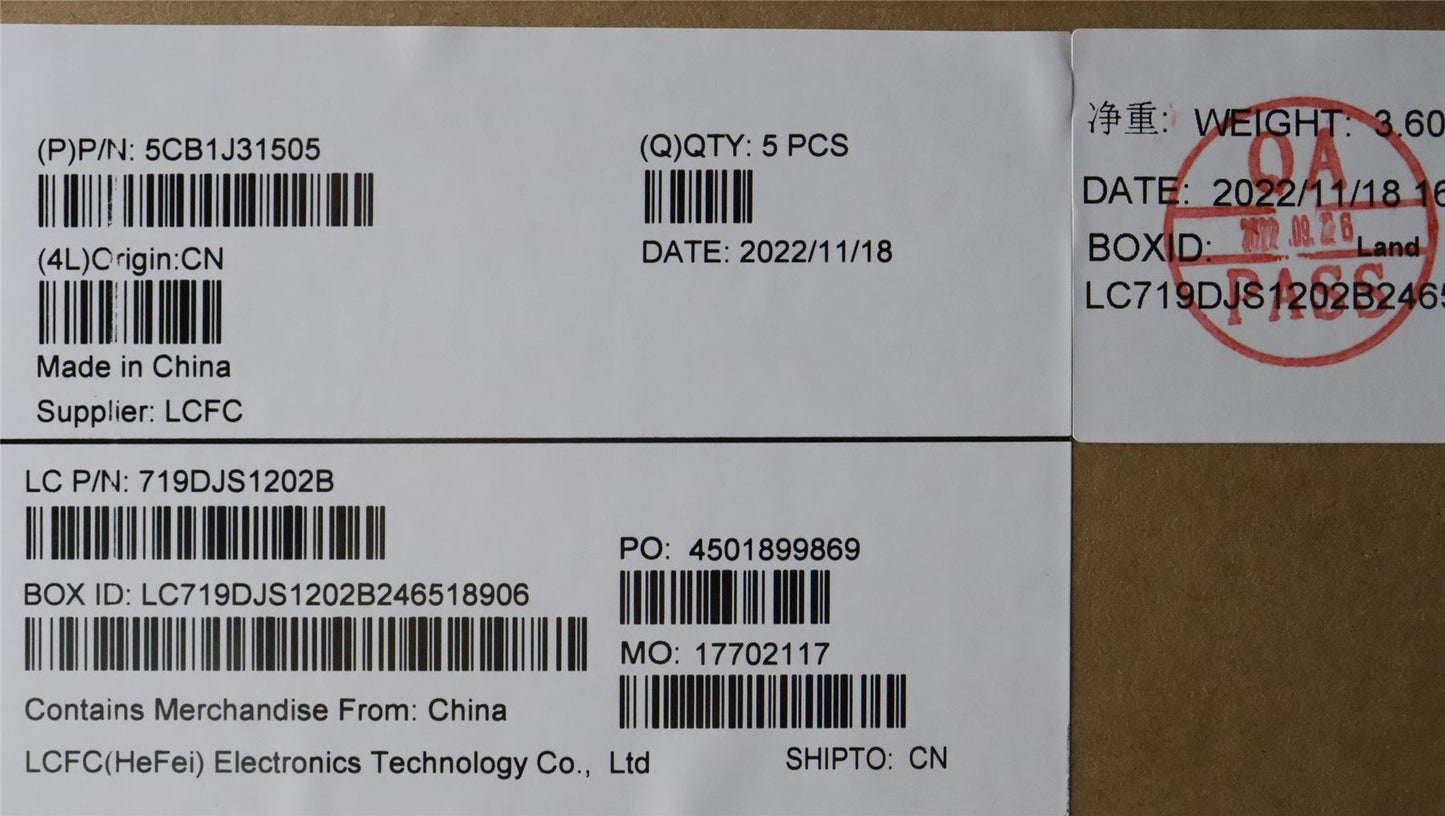 Lenovo Legion S7 16ARHA7 Palmrest Cover Touchpad Keyboard Portuguese 5CB1J31505