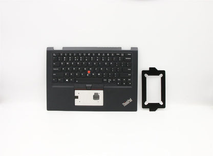 Lenovo MECH_ASM WW CCover+IND ENG ASM,BK<CHY> 02HL558