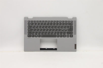 Lenovo IdeaPad 5-14ALC05 Palmrest Cover Keyboard Nordic Grey 5CB1C19342