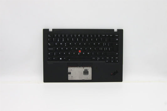 Lenovo Carbon X1 8th Keyboard Palmrest Top Cover Swiss Black Backlit 5M10Z27493