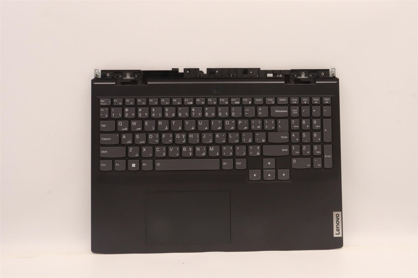Lenovo IdeaPad 3 16IAH7 Palmrest Cover Touchpad Keyboard Arabic Black 5CB1J09551