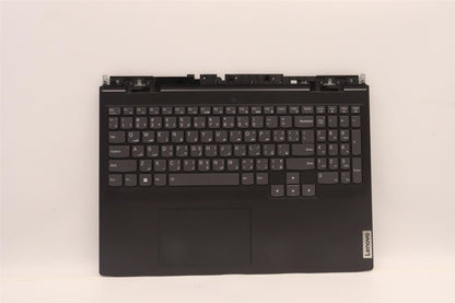 Lenovo IdeaPad 3 16IAH7 Palmrest Cover Touchpad Keyboard Arabic Black 5CB1J09551