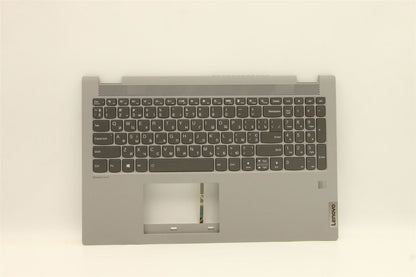 Lenovo Flex 5-15ITL05 Keyboard Palmrest Top Cover Ukrainian Grey 5CB0Y97623