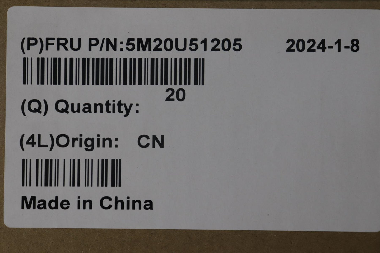 Lenovo MECHANICAL JOY10_HINGE_CVR_FRONT_Luna65 5M20U51205