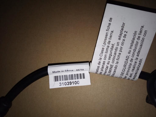 Lenovo 良维黑色单头1.0m Argentina C5电源线(R) Cable 31039100