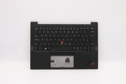 Lenovo Carbon X1 9th Keyboard Palmrest Top Cover UK Black Backlit 5M11C53298