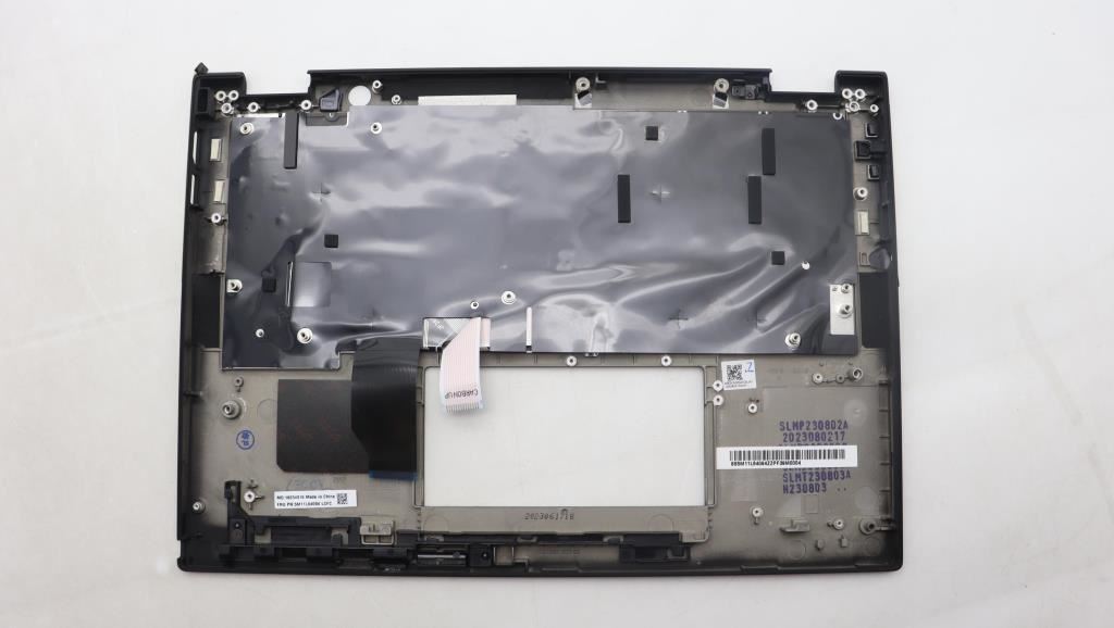 Lenovo ThinkPad X13 Gen 4 Keyboard Palmrest Top Cover Black Backlit 5M11L64094