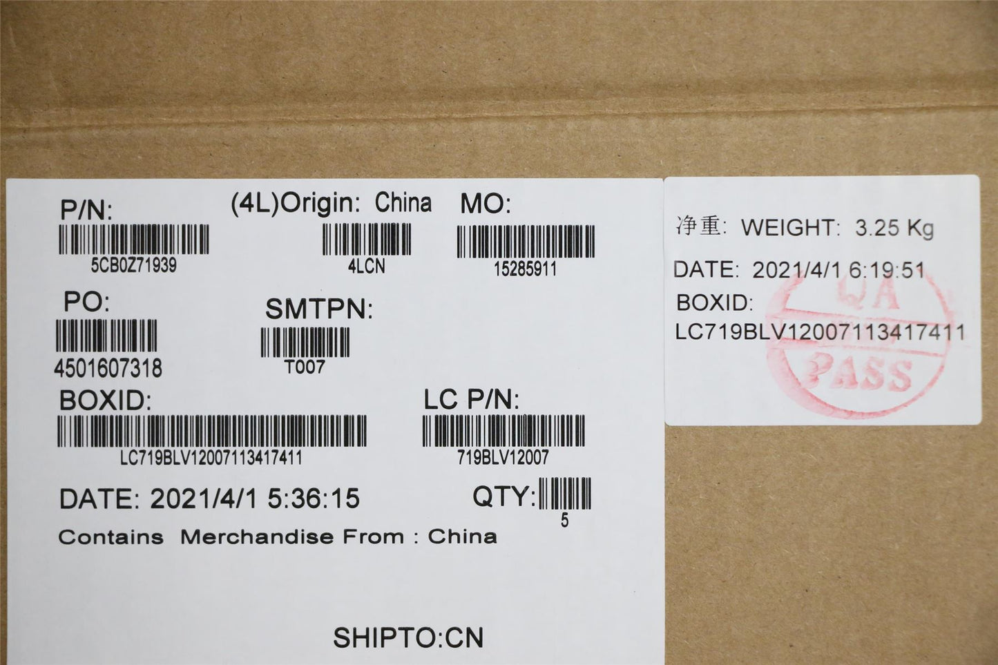 Lenovo Legion S7-15IMH5 Palmrest Cover Keyboard US Europe Grey 5CB0Z71939
