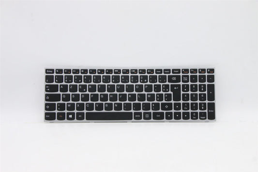 Lenovo Z50-75 Keyboard French Silver Backlit 25215292