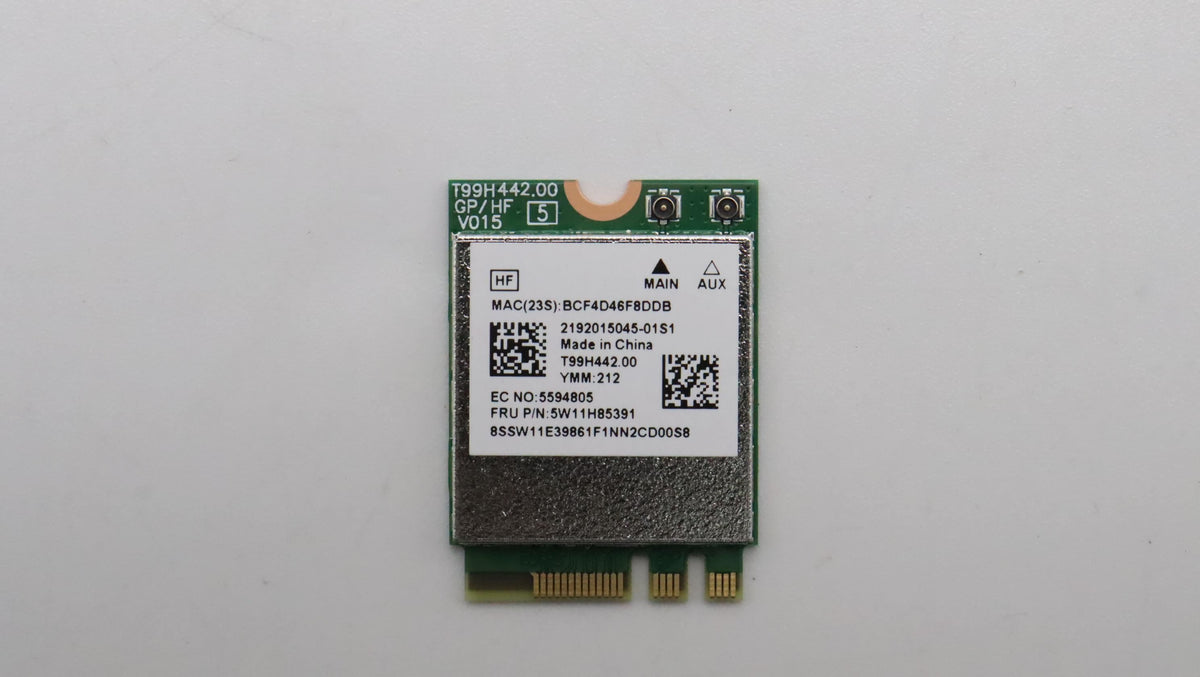 Lenovo WIRELESS Wireless,WLAN,LTN,MT7921 WiFi WLAN LiteOn Board 5W10V25845