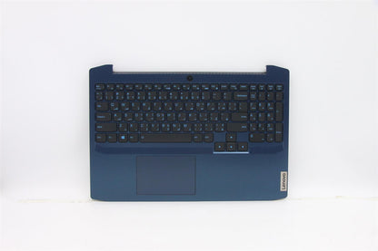 Lenovo IdeaPad 3-15IMH05 Palmrest Cover Touchpad Keyboard Arabic Blue 5CB0Z20924