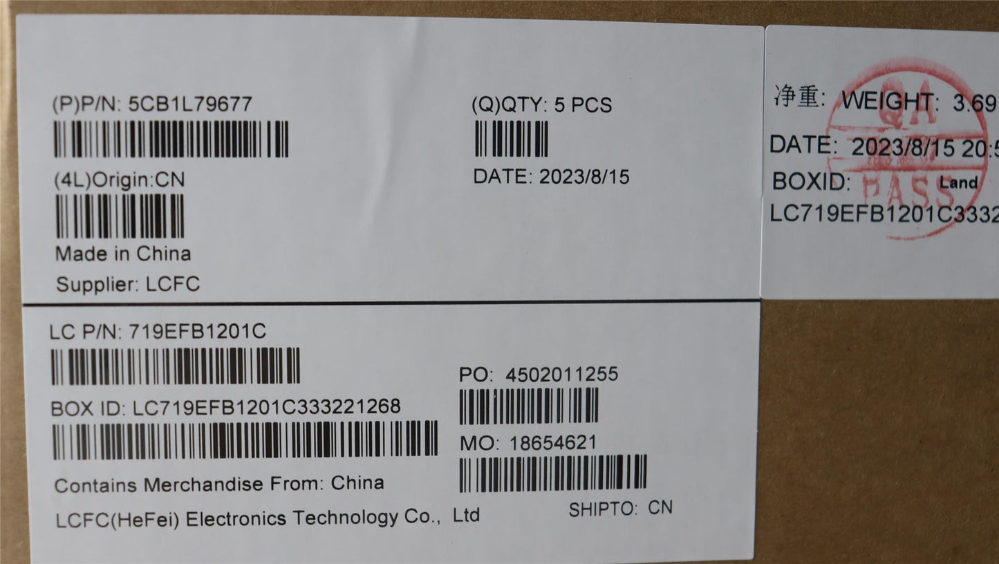 Lenovo COVER Upper Case ASM_THAI L83AR AG D 5CB1L79677