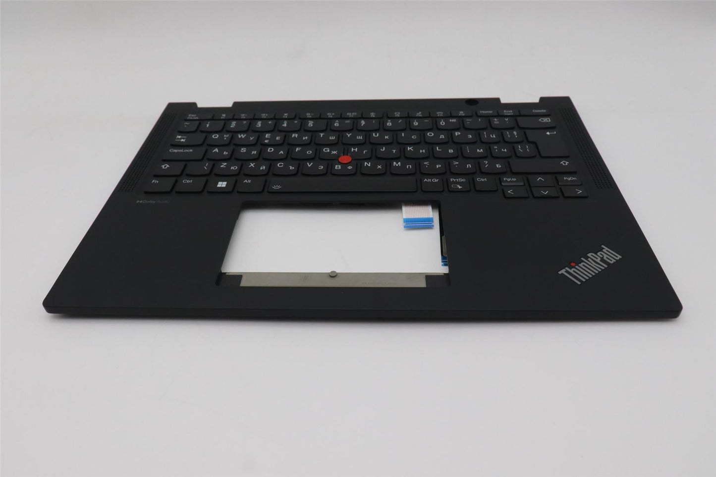 Lenovo ThinkPad X13 Gen 4 Keyboard Palmrest Top Cover Bulgarian Black 5M11L64201
