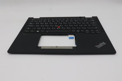 Lenovo ThinkPad X13 Gen 4 Keyboard Palmrest Top Cover Bulgarian Black 5M11L64201