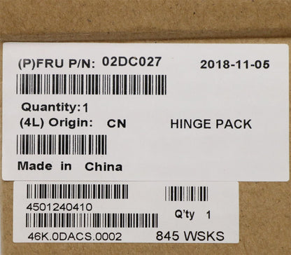 Lenovo Yoga 11e 5th Gen Hinge Hinges Bracket 02DC027