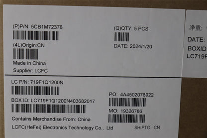 Lenovo Upper Case ASM_ENG L 83G0W/SCW 5CB1M72376