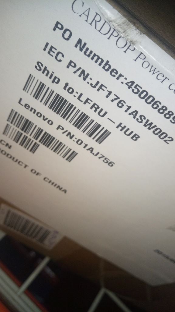Lenovo control SE4,SD4 Power Board 01AJ756