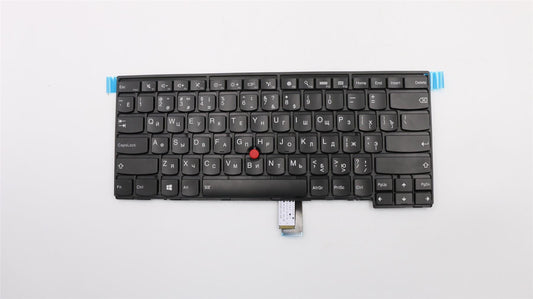 Lenovo ThinkPad L440 L450 L460 T431s T440 Keyboard Russian Black Backlit 01AX333