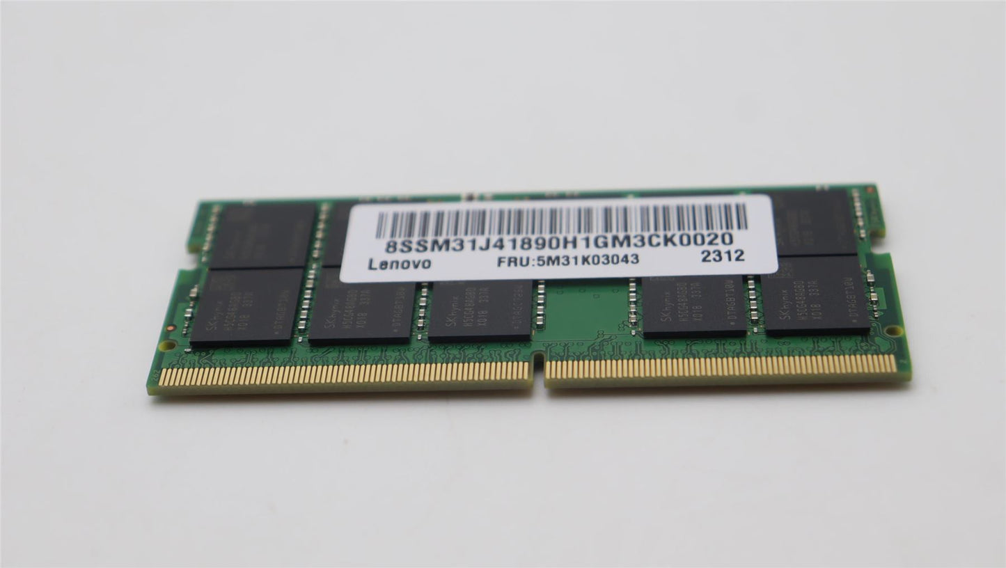 Lenovo MEMORY ECC SODIMM,32G,DDR5,5600,SK Hynix 5M31K03043