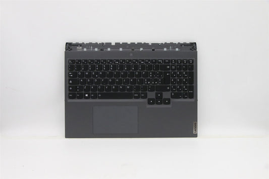 Lenovo Legion 5 Pro-16ACH6H Keyboard Palmrest Top Cover Italian Black 5CB1C14961