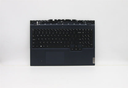 Lenovo Legion 5-15ACH6 Keyboard Palmrest Top Cover US Blue 5CB1C93032