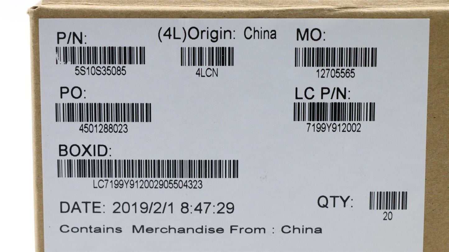 Lenovo 5S10S35085 ScrewL81LHMM3.0D3.0LK4.9D