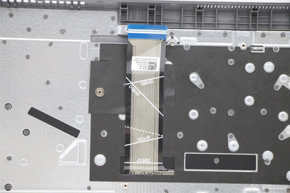 Lenovo V17 G2-ITL Palmrest Touchpad Cover Keyboard Ukrainian Grey 5CB1D01901