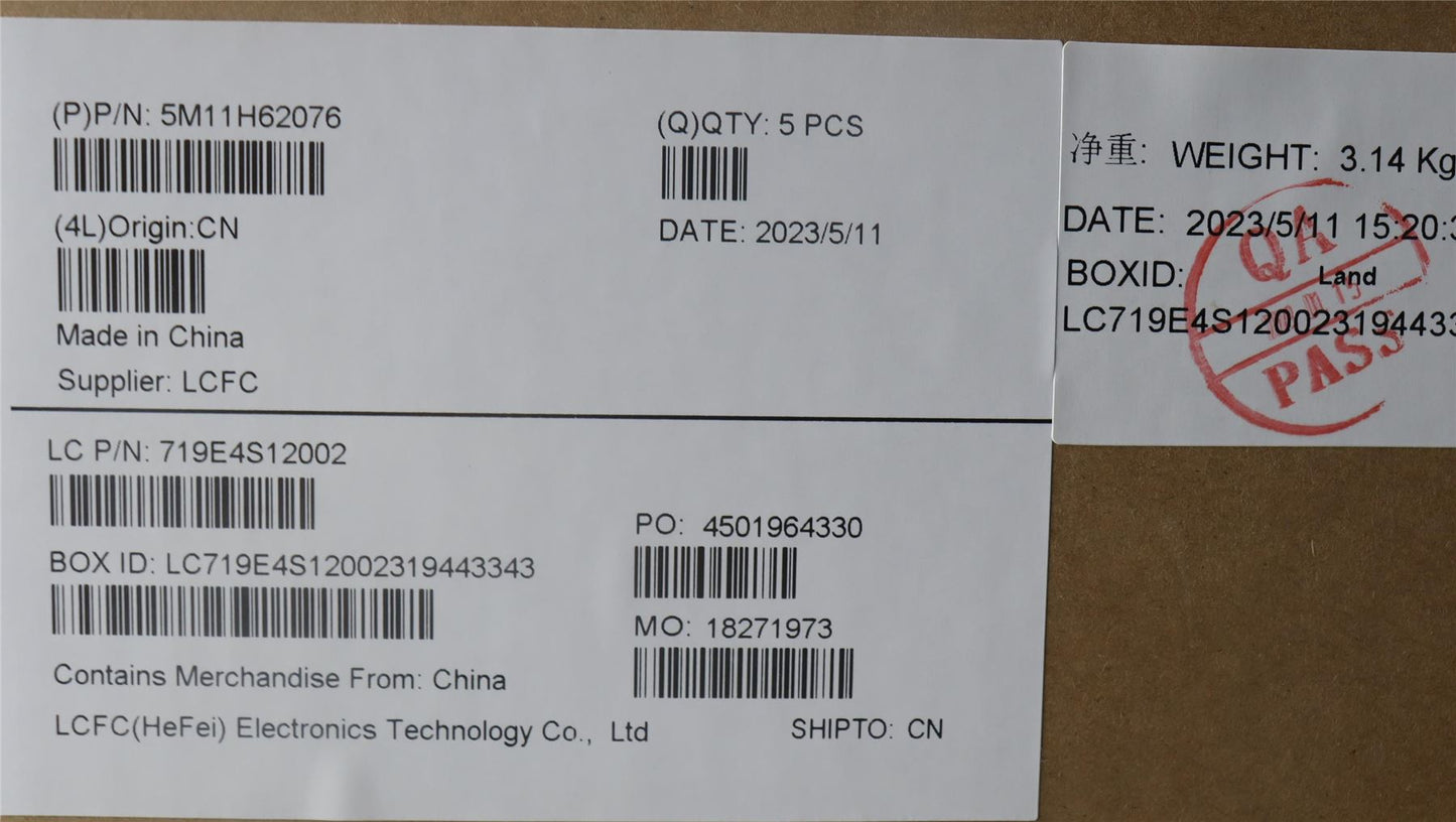 Lenovo 14e Gen3 IP 3 14IAN8 Keyboard Palmrest Top Cover German Black 5M11H62078