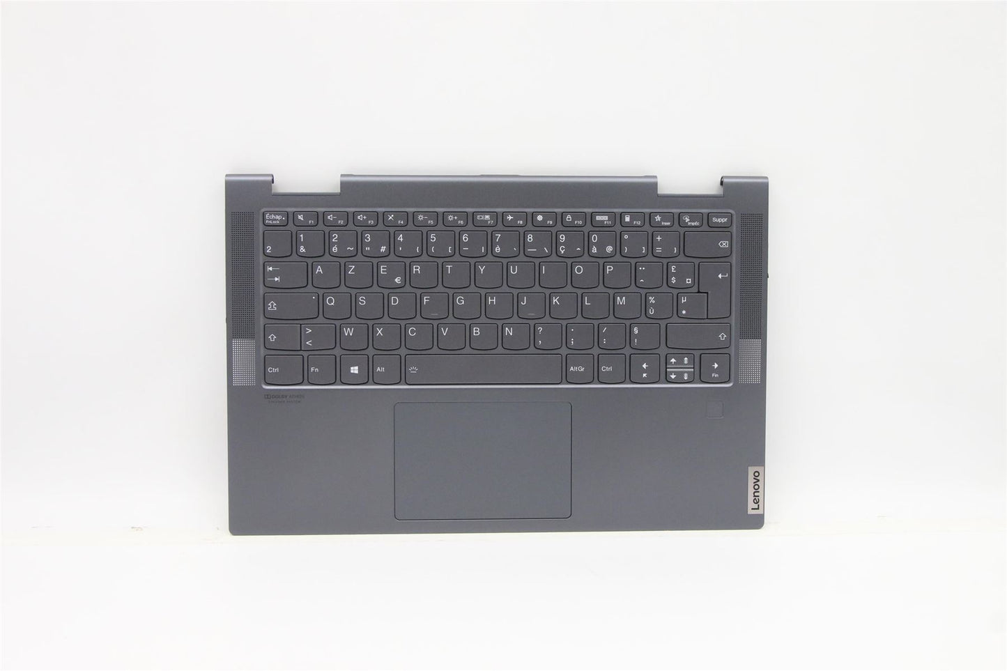 Lenovo Yoga 7-14ACN6 Palmrest Cover Touchpad Keyboard French Grey 5CB1D12420