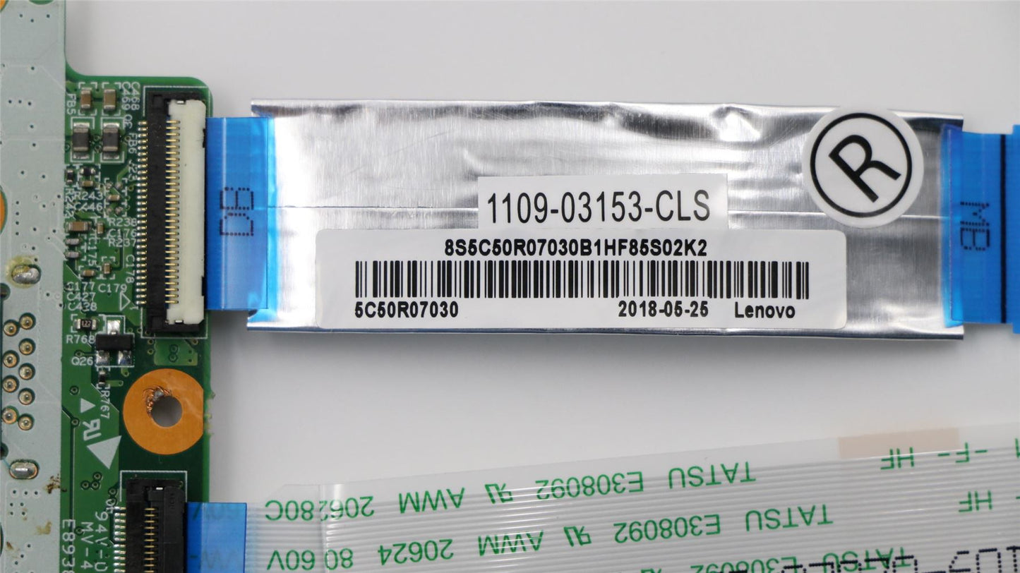 Lenovo Chromebook 100e USB USB-C Board Cable 5C50R07030