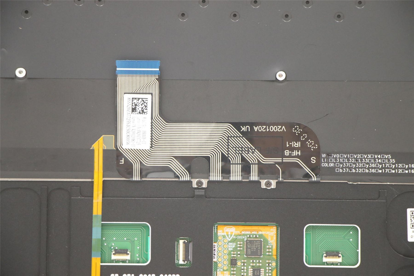 Lenovo IdeaPad 9 14ITL5 Palmrest Cover Touchpad Keyboard Italian 5CB0Z69774