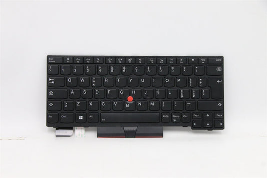 Lenovo ThinkPad L13 2 X13 Keyboard Italian Black Backlit 5N20V43344