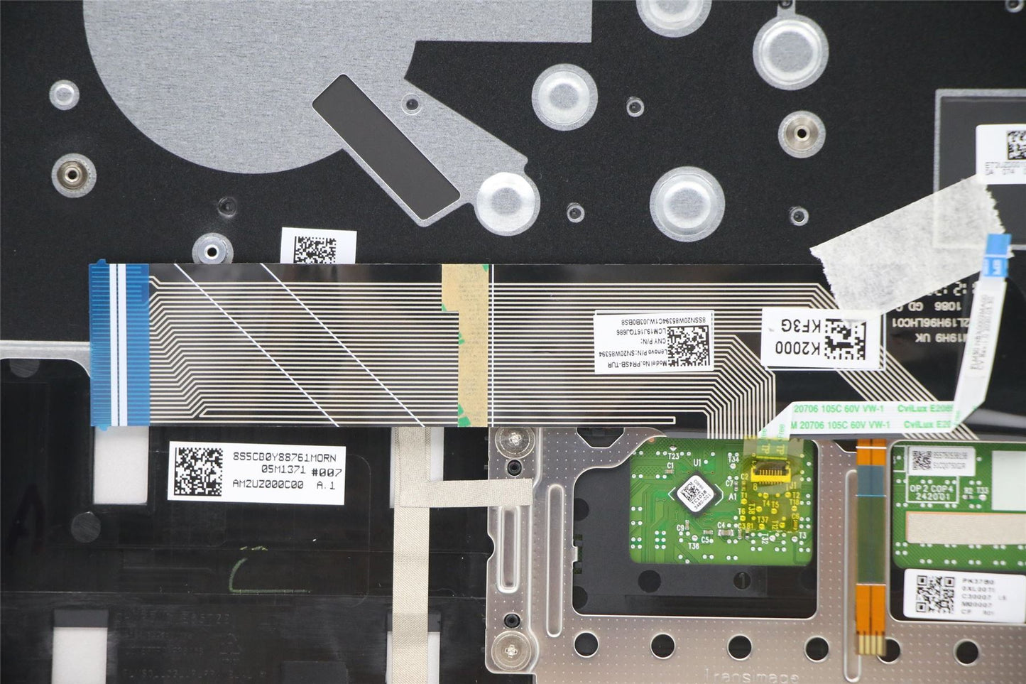 Lenovo Upper C81YM AL_SIL FP BLKB_TUR 5CB1A13755