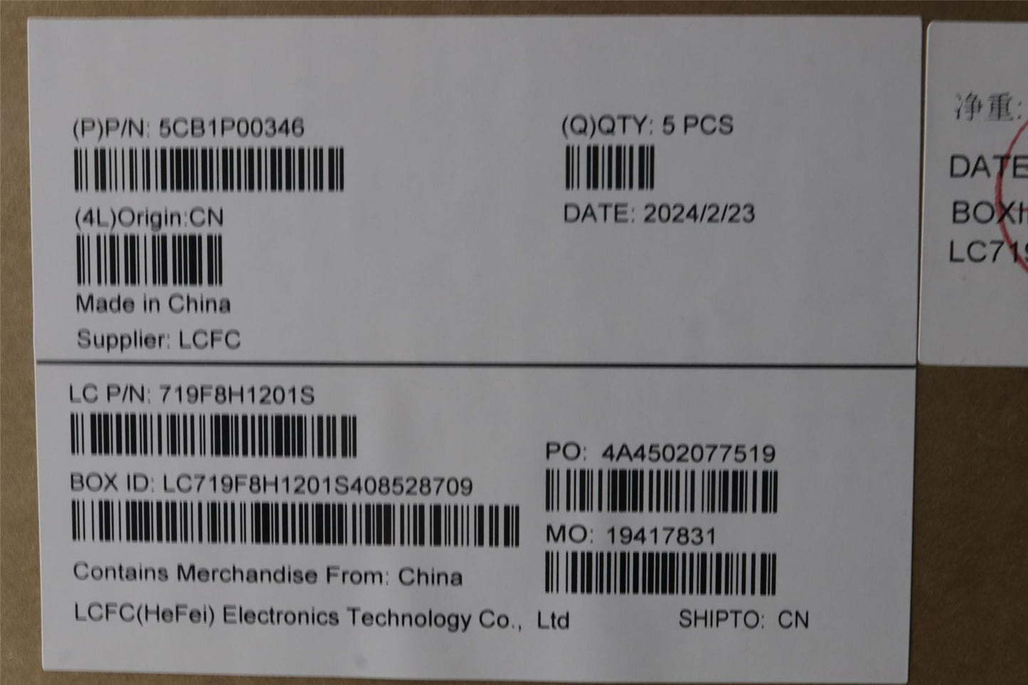 Lenovo Upper Case ASM_ENG L 83AC CB 5CB1P00346