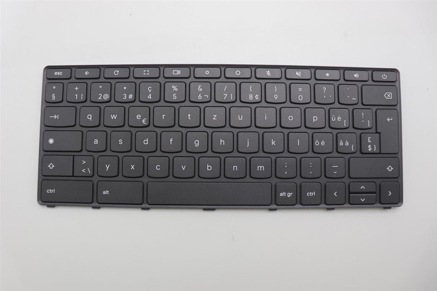 Lenovo 100e Gen4 Keyboard Swiss Grey Backlit 5N21L43963