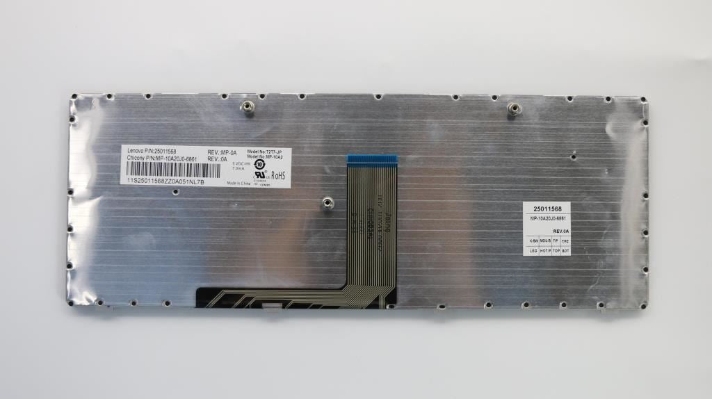 Lenovo CCY T2T7 JAP 89KEY ORG KBD Japanese Keyboard 25011568