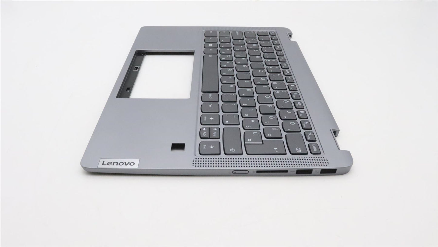 Lenovo IdeaPad 5 14ABR8 Keyboard Palmrest Top Cover Hungarian Backlit 5CB1K20804