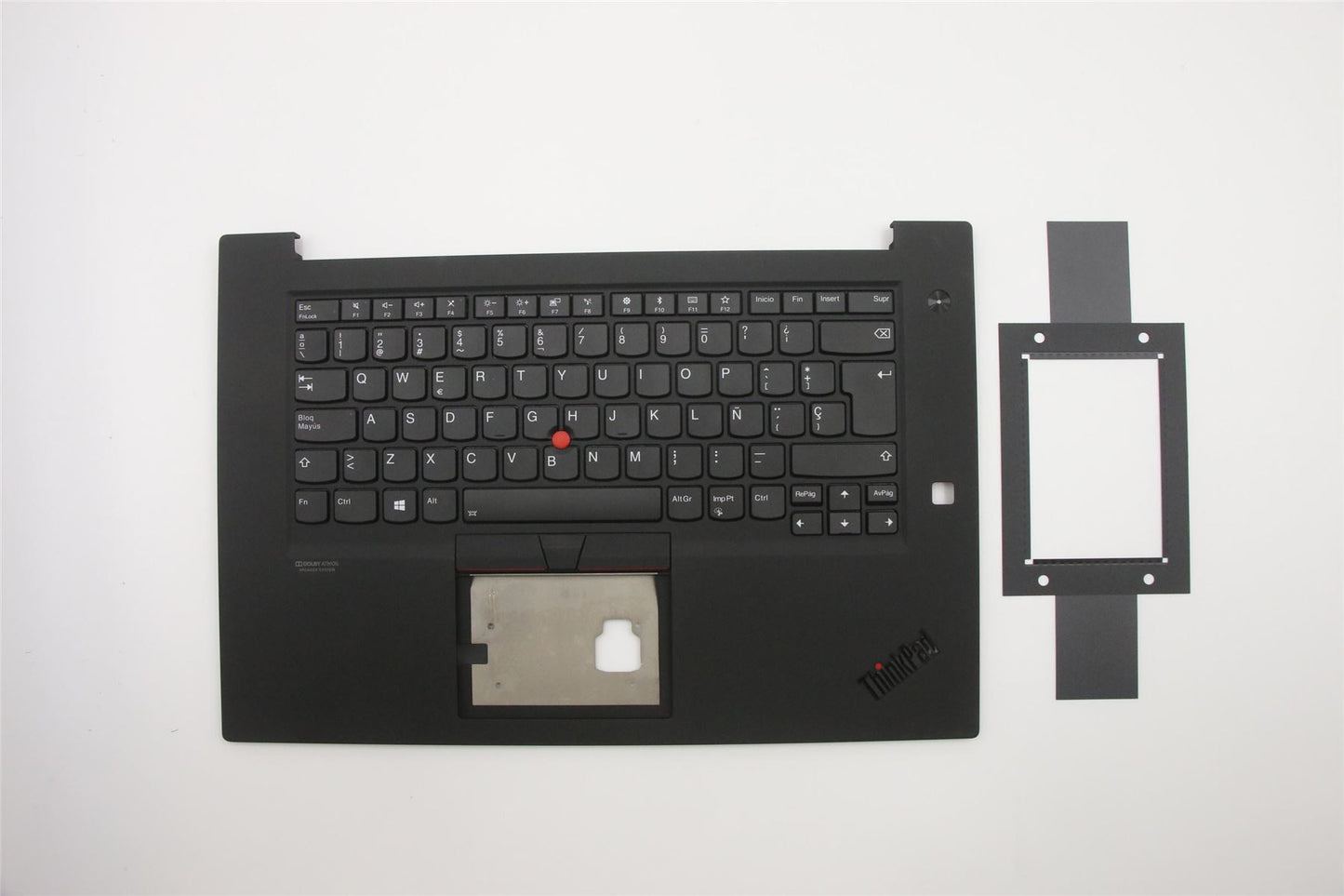 Lenovo ThinkPad X1 2nd Gen P1 Gen 2 Keyboard Palmrest Top Cover Black 02HM985